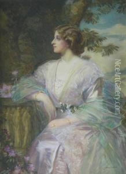 Flora Oil Painting - George Murray