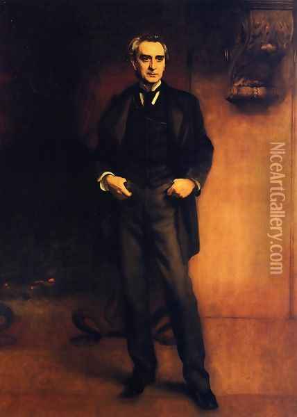 Edwin Booth Oil Painting - John Singer Sargent