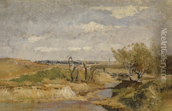 In Den Donauauen Oil Painting - Marie Egner