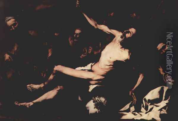 Martyrdom of St. Philip (2) Oil Painting - Jusepe de Ribera
