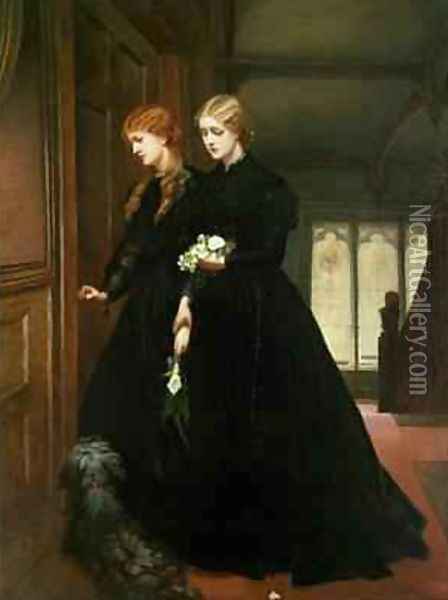 For The Last Time, 1864 Oil Painting - Emily Mary Osborn