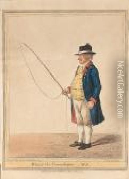 Billy The Gamekeeper.-w.s. Oil Painting - James Gillray