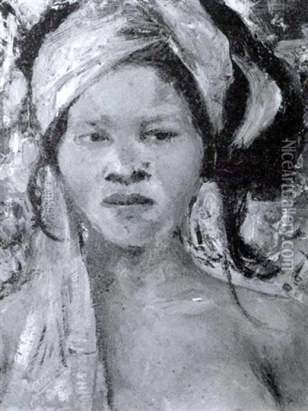 Javanese Girl Oil Painting - William Ritschel