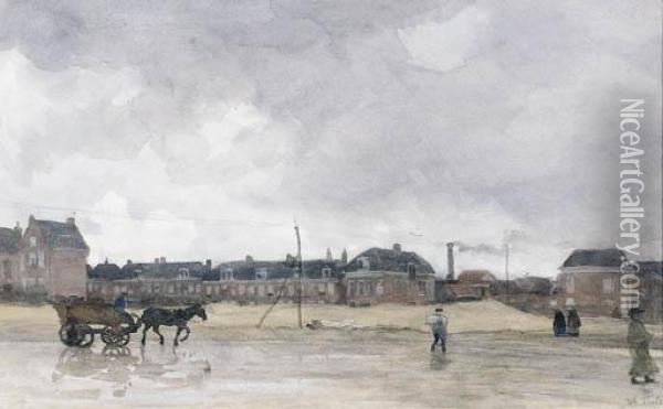 Scheveningen Oil Painting - Willem Bastiaan Tholen