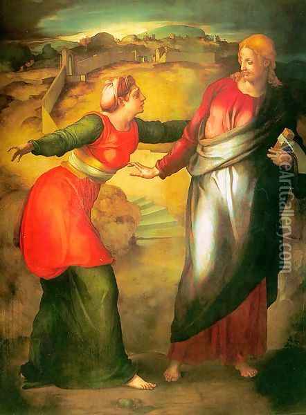 Noli me Tangere Oil Painting - Agnolo Bronzino