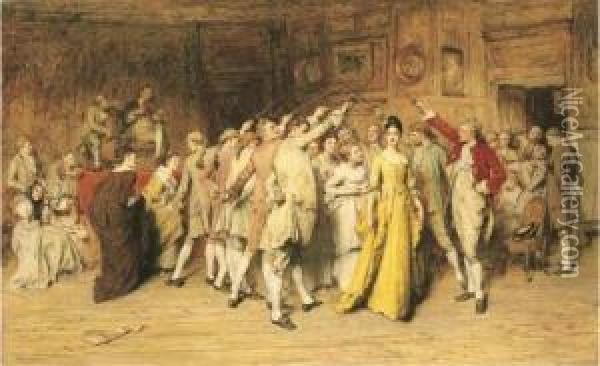 The Queen Of The Swords Oil Painting - Sir William Quiller-Orchardson