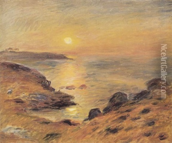 Bateau Echoue Oil Painting - Claude Monet