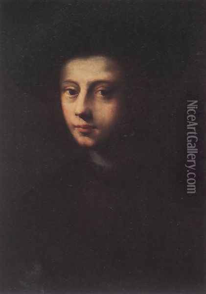 Portrait of Pietro Carnesecchi (2) Oil Painting - Domenico Puligo