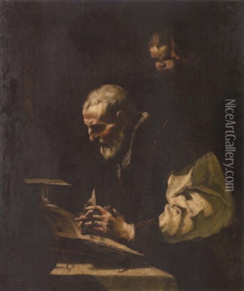 The Mass Of Saint Philip Neri Oil Painting - Giovanni Battista Piazzetta