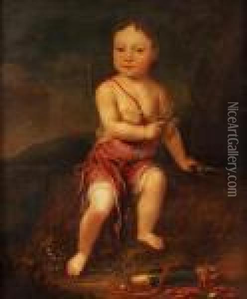 Portrait Of A Child Oil Painting - Sir Peter Lely