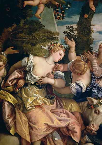 The Rape of Europa Oil Painting - Paolo Veronese (Caliari)