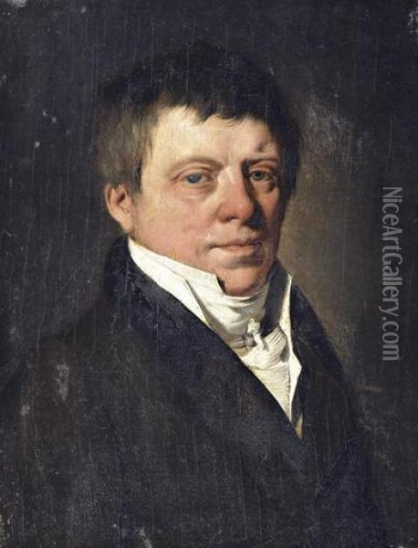 Portrait D' Homme Oil Painting - Louis Leopold Boilly