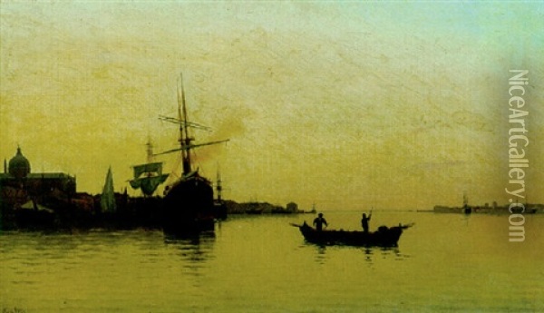 Venedig Oil Painting - Pietro Galter