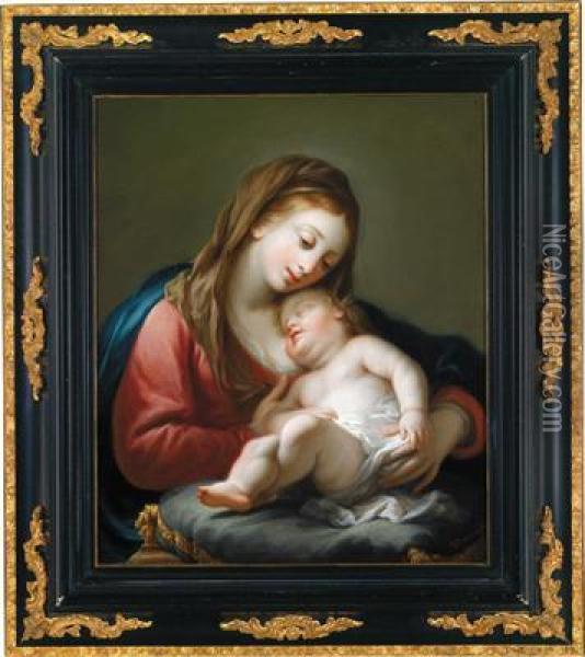 Il Martirio Dei Santi Cipriano Egiustina Oil Painting - Johann Wolfgang Baumgartner