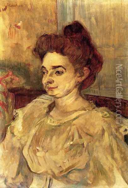 Mademoiselle Beatrice Tapie de Celeyran Oil Painting - Henri De Toulouse-Lautrec