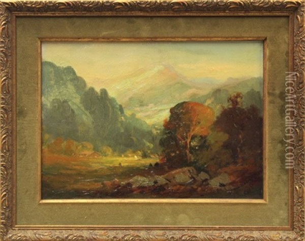 Autumn Landscape Oil Painting - Tilden Daken