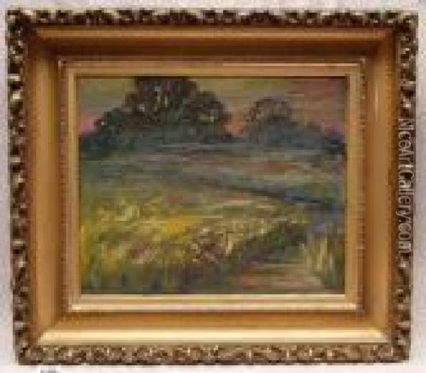 Landscape Oil Painting - Dwight William Tryon