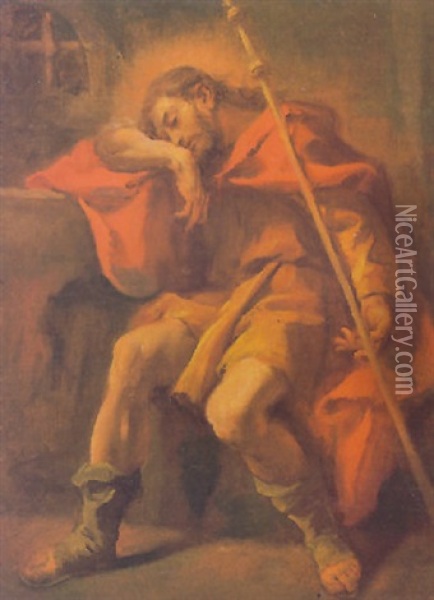 S.jacopo In Carcere Oil Painting - Sebastiano Ricci