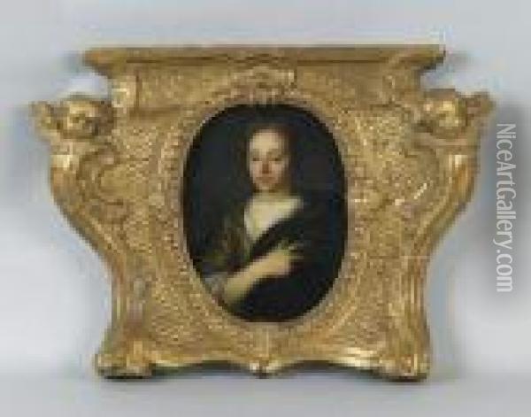 Portrait Presume De Madame Bejart Oil Painting - Nicolaes Maes
