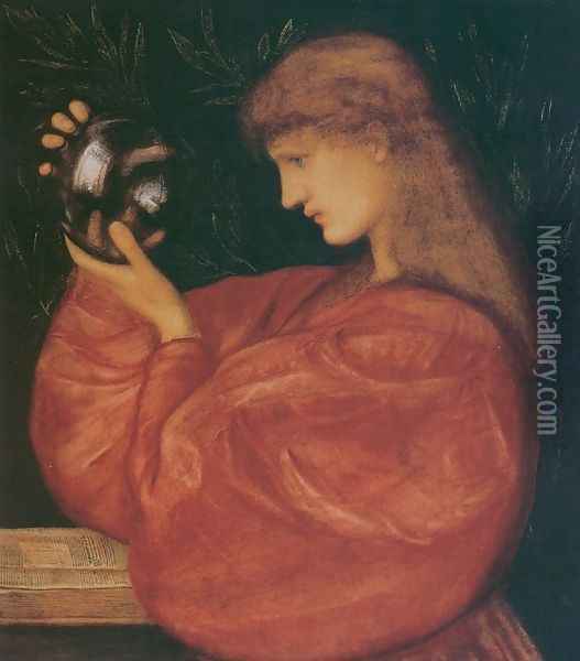 Astrologia Oil Painting - Sir Edward Coley Burne-Jones