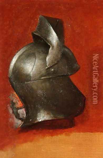 Study of Armour Oil Painting - George Frederick Watts