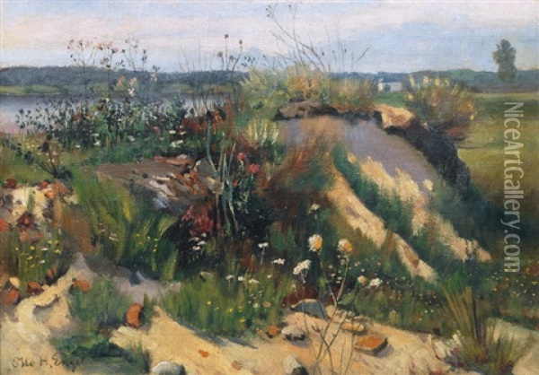 In Schleswig-holstein Oil Painting - Otto Heinrich Engel