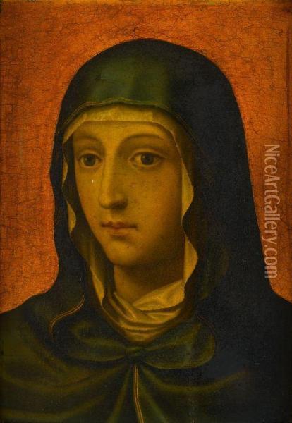 Virgin Oil Painting - Francesco Francia