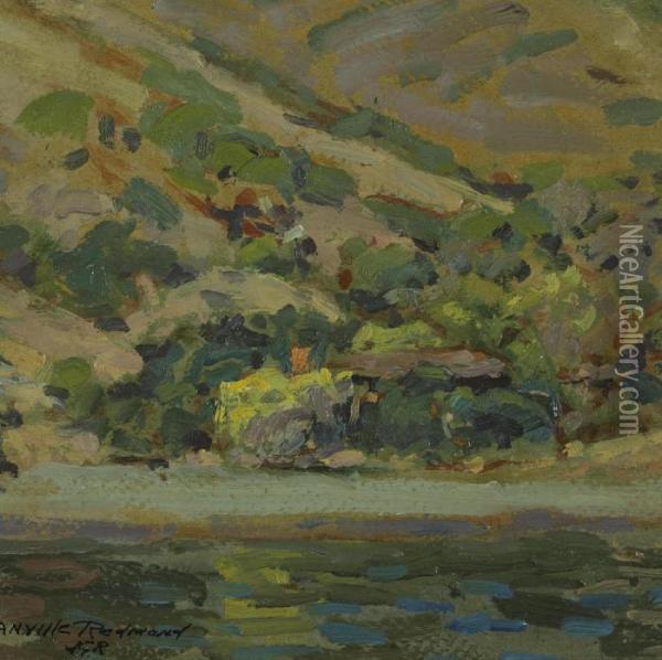 Thought To Be Tamales Bay Oil Painting - Granville Redmond