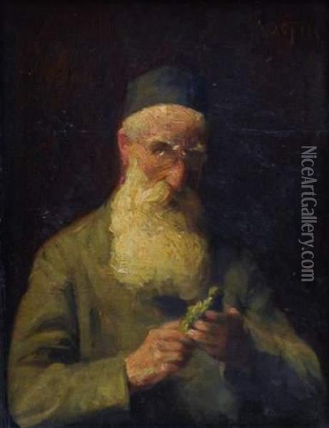 Portrait D'homme Oil Painting - Alfred Defize