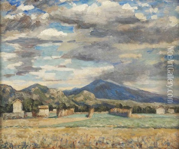 Mont St. Victoire Oil Painting - Roger Fry