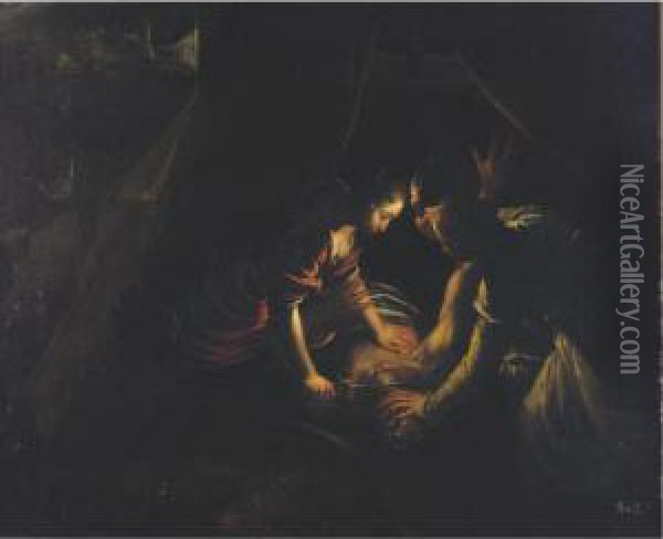 Judith And Holofernes Oil Painting - Francesco del Cairo