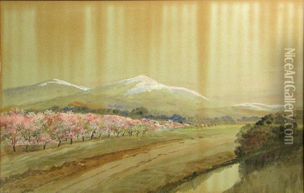 Near San Diego Oil Painting - Louis Kinney Harlow