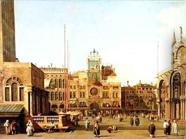 The Piazza di San Marco, Venice Oil Painting - G. Canaletto