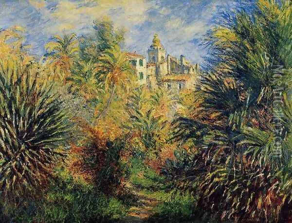 The Moreno Garden At Bordighera2 Oil Painting - Claude Oscar Monet