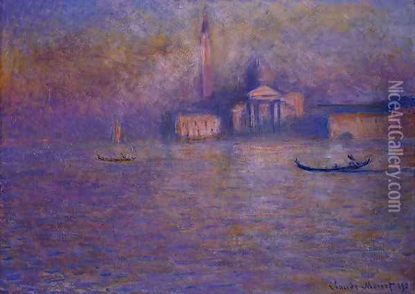 San Giorgio Maggiore3 Oil Painting - Claude Oscar Monet