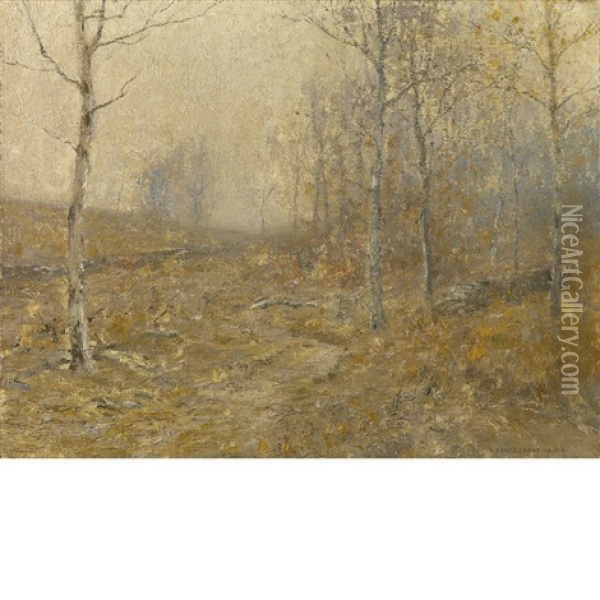 Late Fall Oil Painting - Bruce Crane