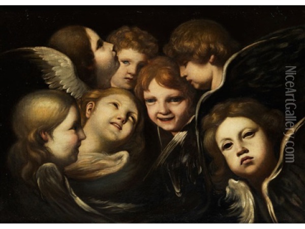 Cherubkopfe Oil Painting -  Caravaggio