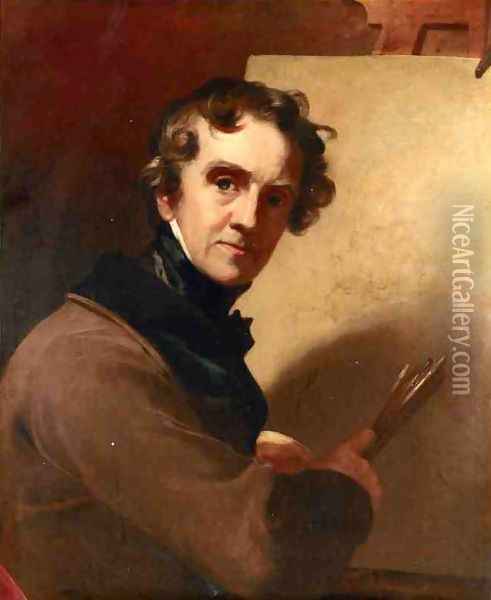 Self Portrait Oil Painting - Thomas Sully