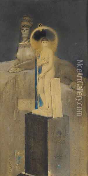 Le vice supreme Oil Painting - Fernand Khnopff