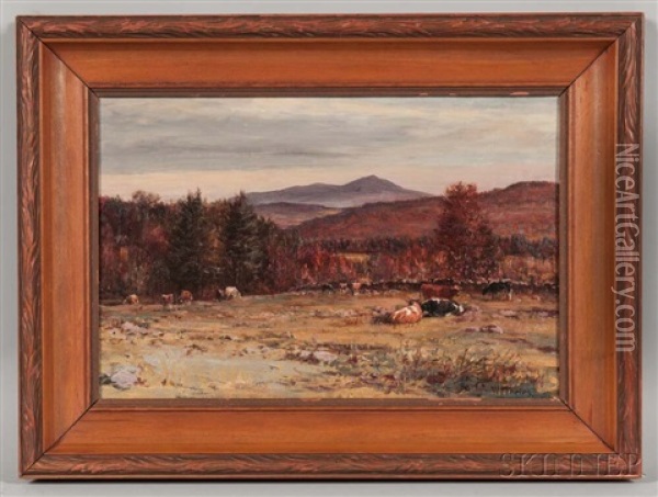 Monadnock From Keene, N.h Oil Painting - William Preston Phelps
