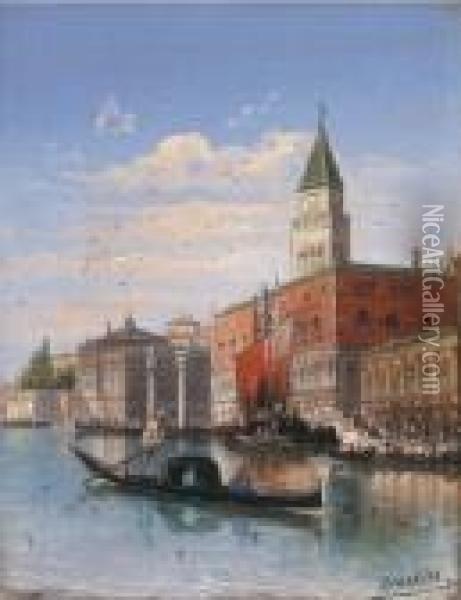 Venice Oil Painting - Karl Kaufmann