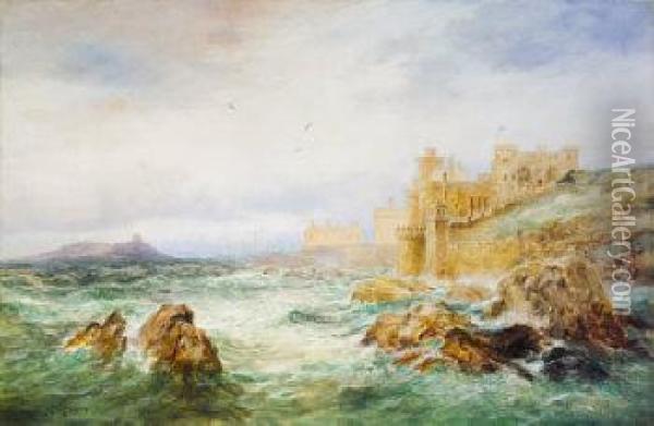 Dalkey Sound, Co. Dublin Oil Painting - Alexander Williams