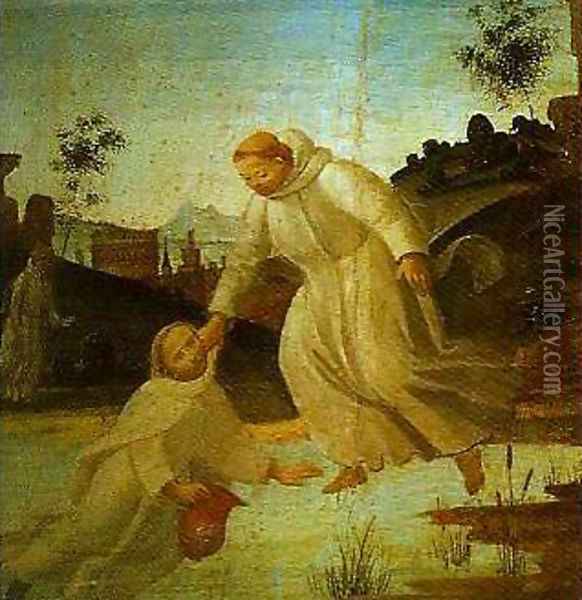 St Placids Rescue Oil Painting - Bartolomeo Di Giovanni