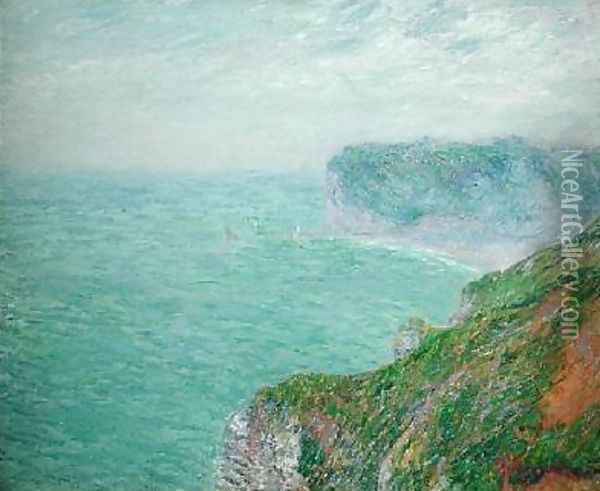 The Cliffs at Fecamp 1920 2 Oil Painting - Gustave Loiseau