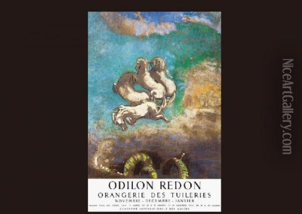 Orangerie Des Tuileries Oil Painting - Odilon Redon