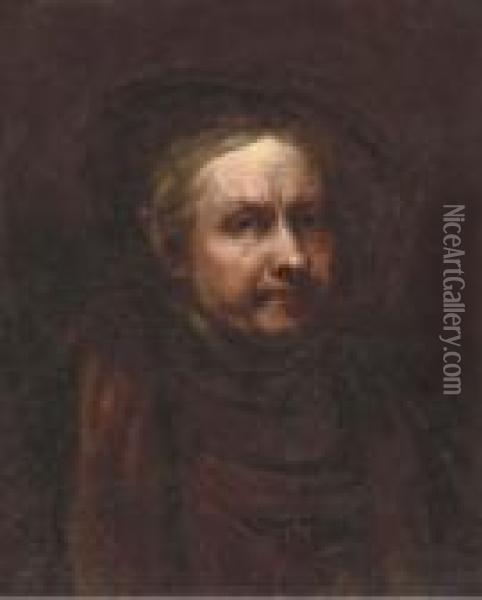 Self-portrait Of The Artist Oil Painting - Rembrandt Van Rijn