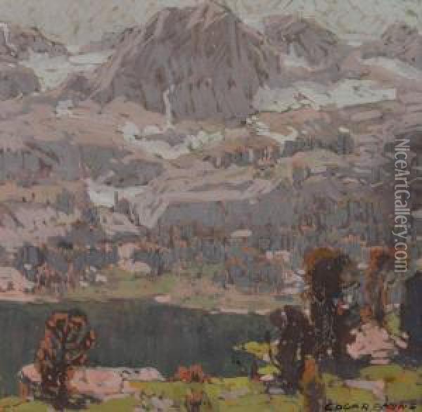 Sierra Lake Oil Painting - Edgar Alwin Payne