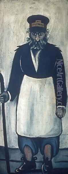 A Caretaker, 1905 Oil Painting - Niko Pirosmanashvili