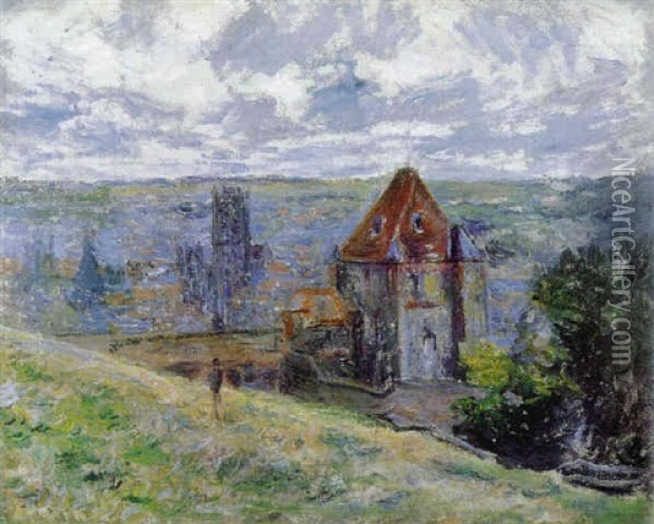 Dieppe Oil Painting - Claude Monet