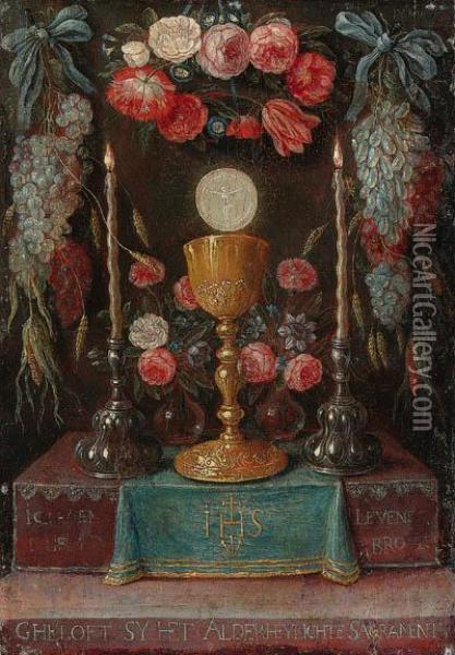 The Second Sacrament Oil Painting - Jan van Kessel